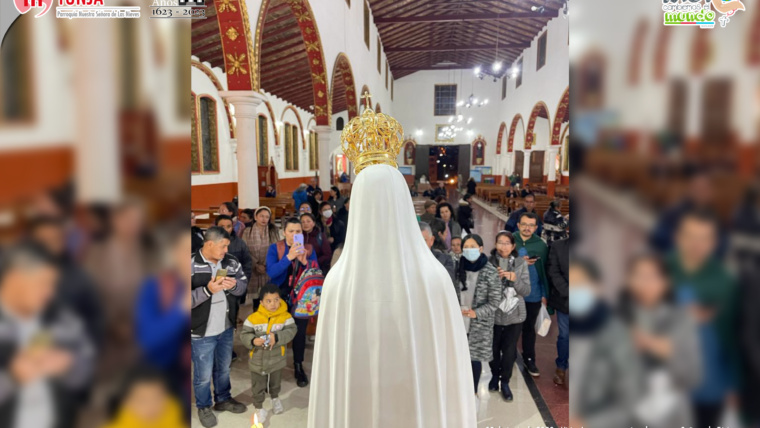 Visita Imagen peregrina de nuestra Señora de Fátima