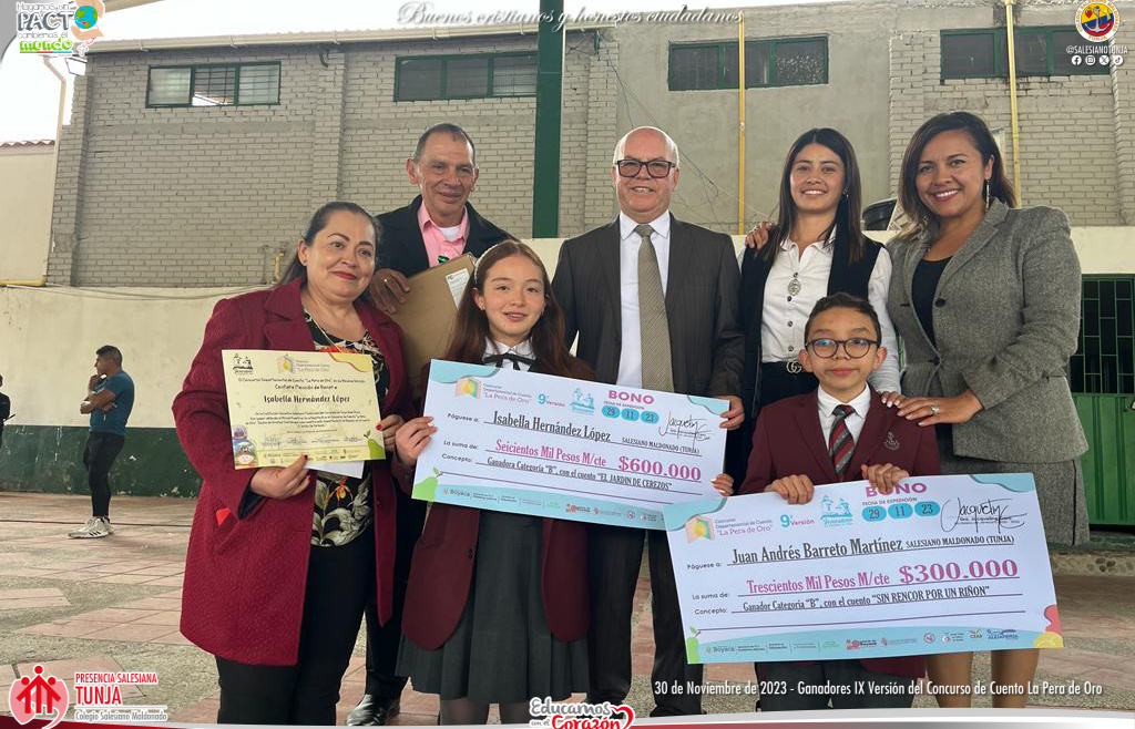 Ganadores IX Versión del Concurso de Cuento La Pera de Oro