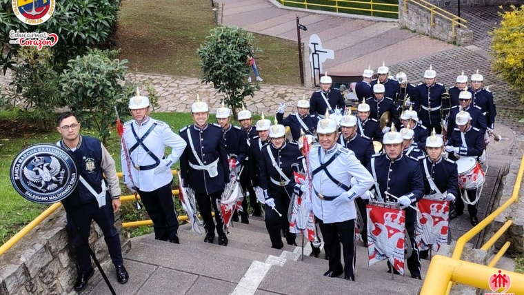 La Banda Marcial de Exalumnos brilla en el Festival Nacional 2025