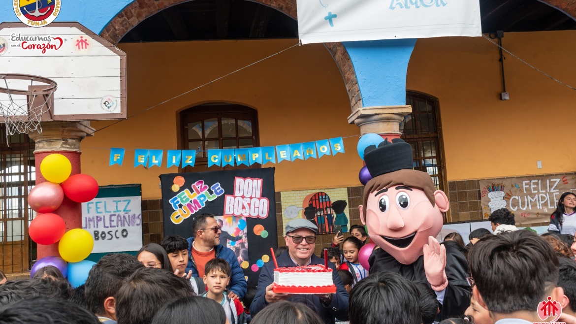 Celebración del cumpleaños de San Juan Bosco: una fiesta vivida con alegría salesiana